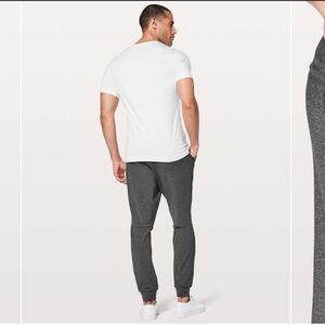 Lululemon Men’s Intent Jogger Heathered Gray Luon Size‎ L M5569S